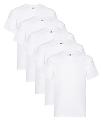 Fruit Of The Loom 61082 Men's Original T 5 pack - COOZO