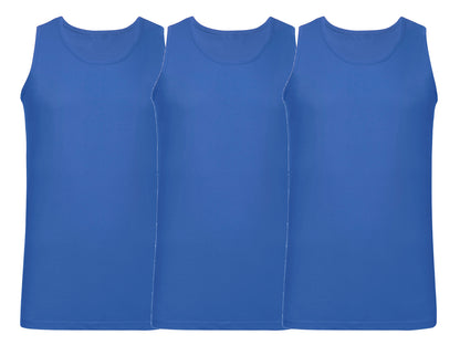 Fruit Of The Loom 61098 Pack of 3 Men's Valueweight Athletic Vests 100% Cotton