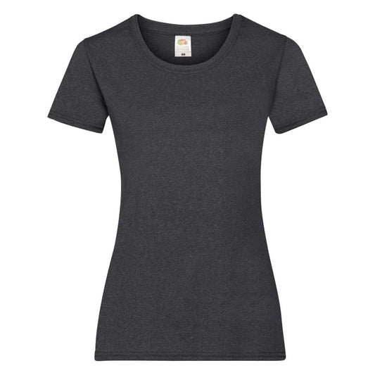 Fruit Of The Loom 61372 Valueweight T-Shirt 165gsm Ladies - COOZO