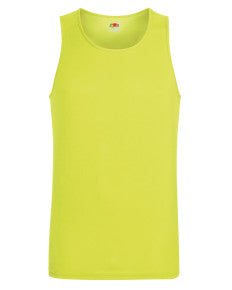 Fruit Of The Loom 61416 Performance Athletic Vest 140gsm - COOZO
