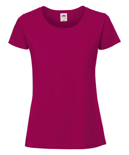 Fruit Of The Loom 61424 Ladies Ringspun Premium T-Shirt Other Color - COOZO