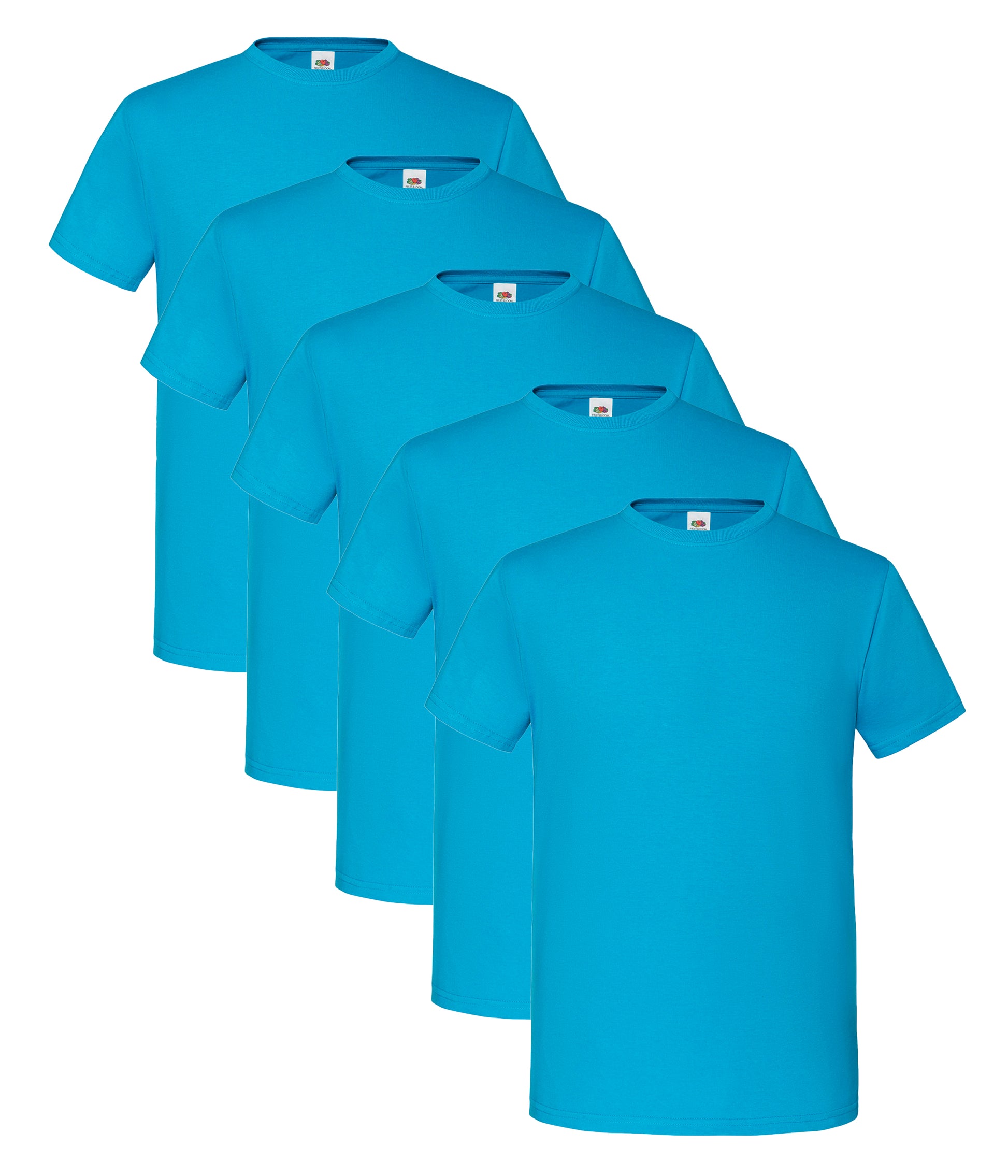 Fruit Of The Loom 61430 Iconic 150 T-Shirt 150gsm (pack of 5) Main color - COOZO