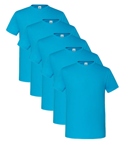 Fruit Of The Loom 61430 Iconic 150 T-Shirt 150gsm (pack of 5) Main color - COOZO