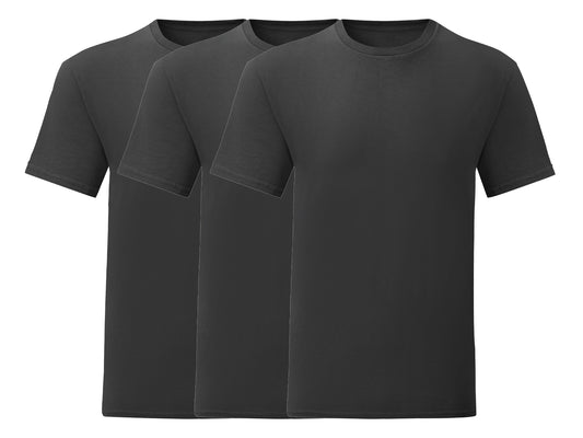 Fruit Of The Loom 61430 Pack of 3 Men's Iconic 150 T-Shirts - COOZO