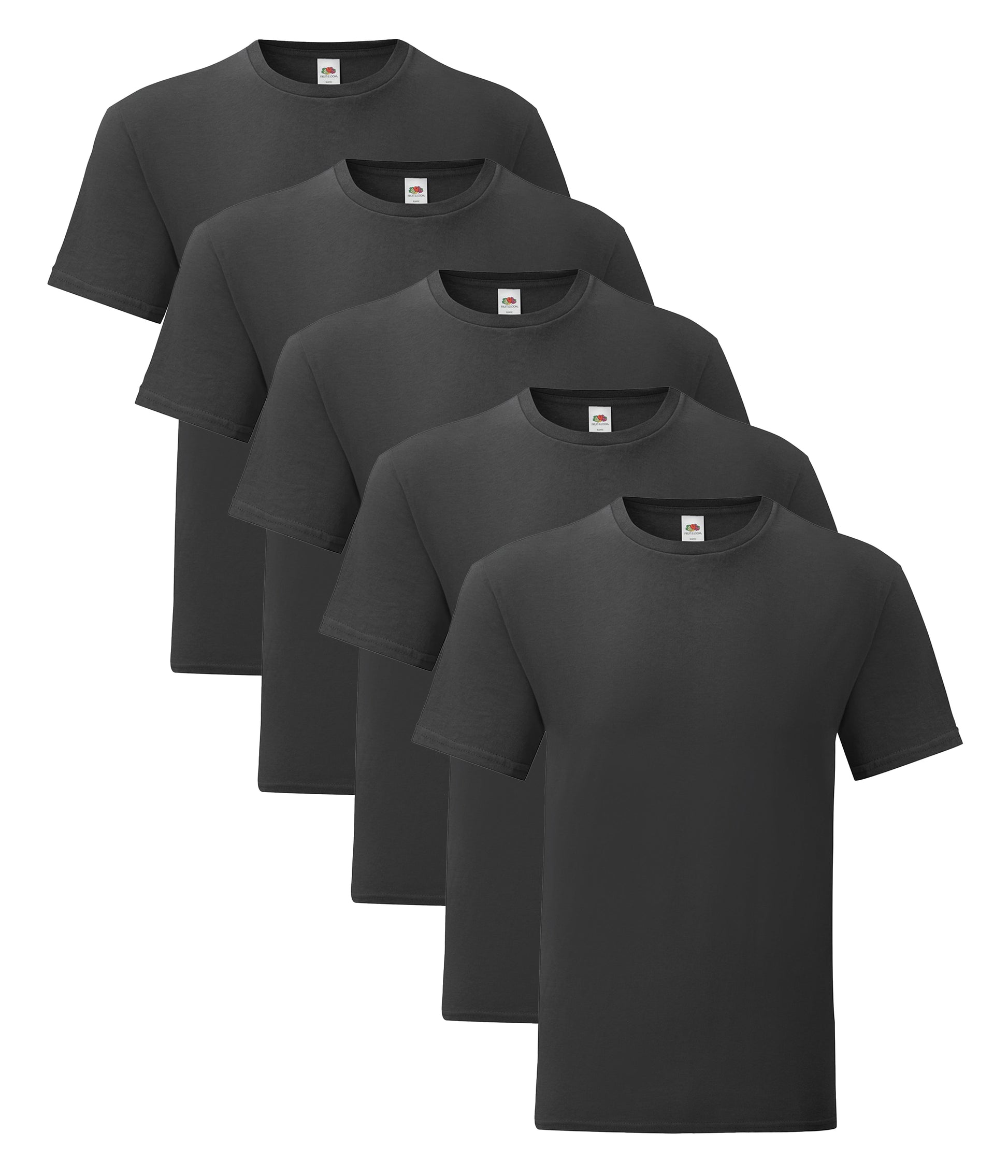 Fruit Of The Loom 61430 Iconic 150 T-Shirt 150gsm (pack of 5) Main color - COOZO