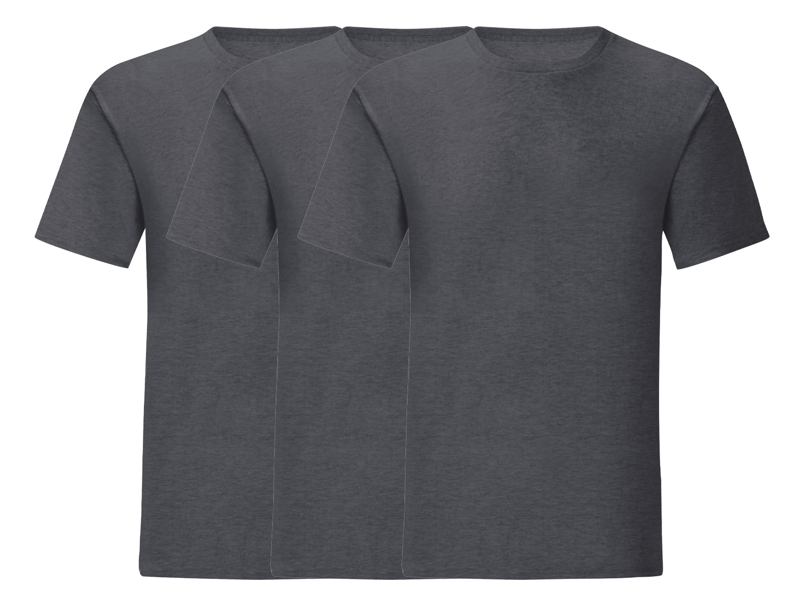 Fruit Of The Loom 61430 Pack of 3 Men's Iconic 150 T-Shirts - COOZO