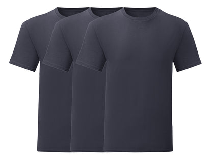 Fruit Of The Loom 61430 Pack of 3 Men's Iconic 150 T-Shirts - COOZO