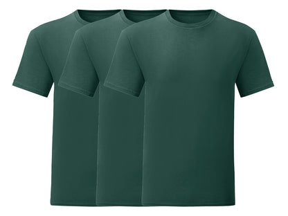 Fruit Of The Loom 61430 Pack of 3 Men's Iconic 150 T-Shirts - COOZO