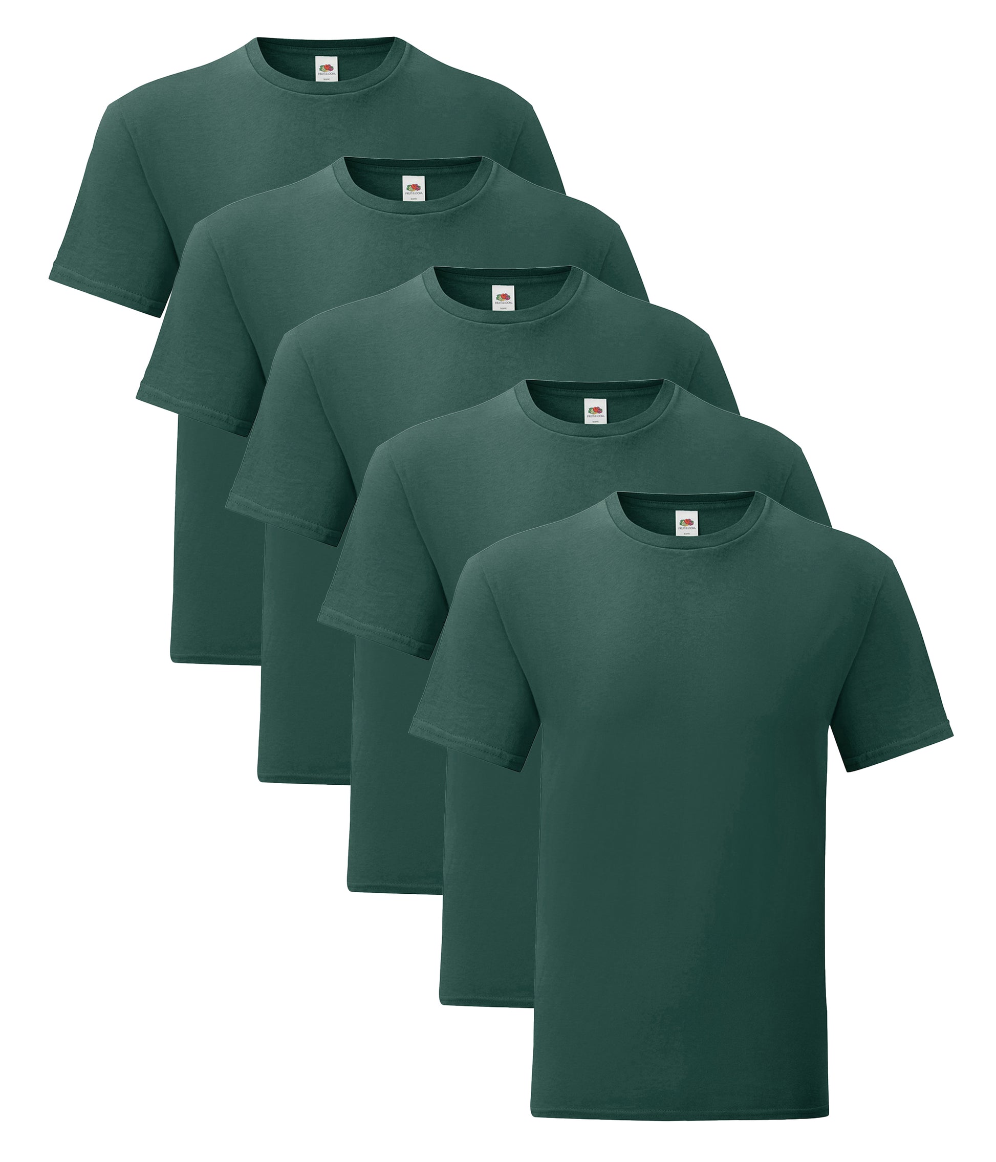 Fruit Of The Loom 61430 Iconic 150 T-Shirt 150gsm (pack of 5) Main color - COOZO