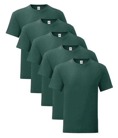 Fruit Of The Loom 61430 Iconic 150 T-Shirt 150gsm (pack of 5) Main color - COOZO