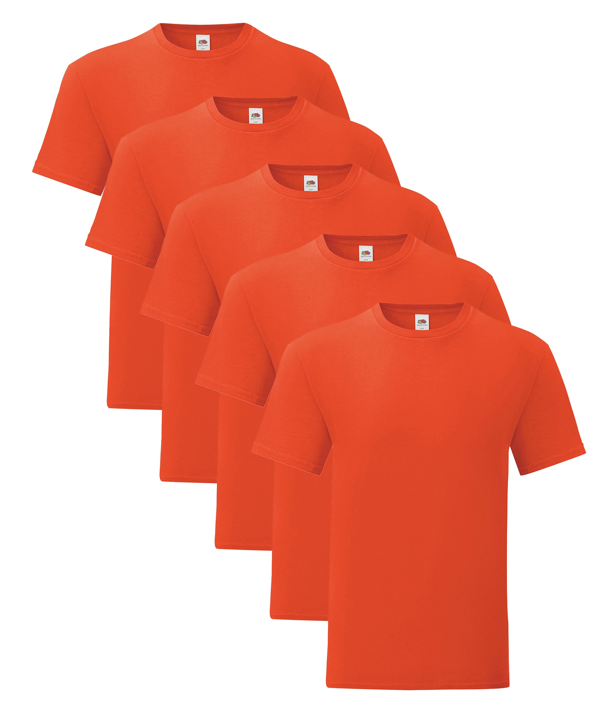 Fruit Of The Loom 61430 Iconic 150 T-Shirt 150gsm (pack of 5) Other color - COOZO