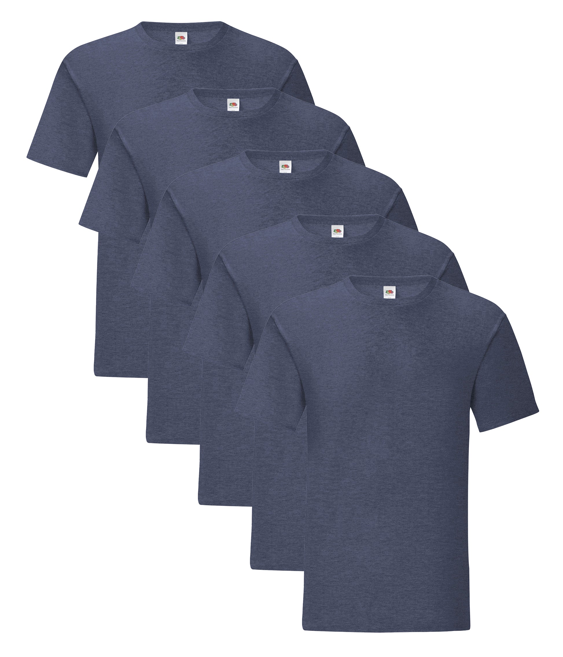 Fruit Of The Loom 61430 Iconic 150 T-Shirt 150gsm (pack of 5) Other color - COOZO
