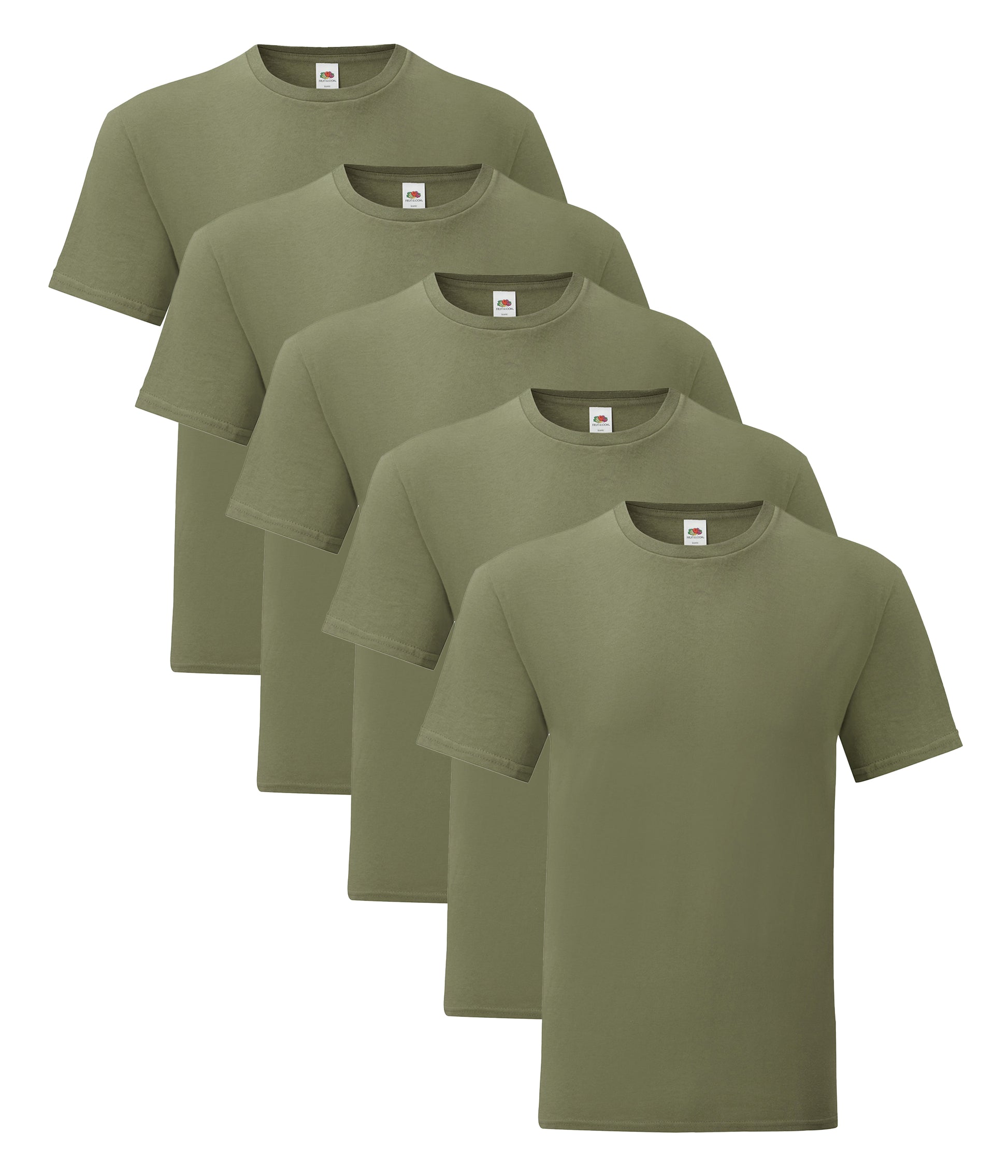 Fruit Of The Loom 61430 Iconic 150 T-Shirt 150gsm (pack of 5) Other color - COOZO