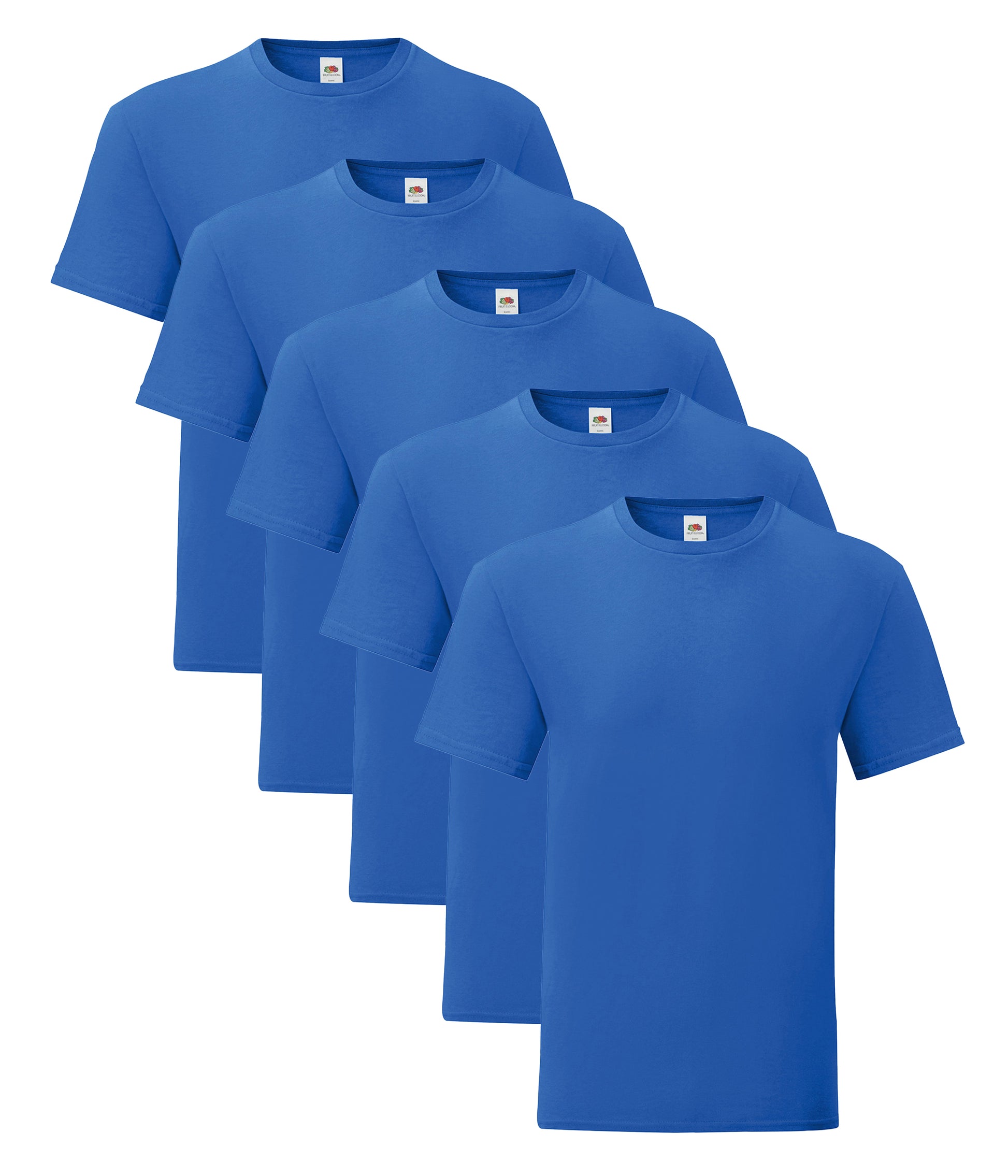 Fruit Of The Loom 61430 Iconic 150 T-Shirt 150gsm (pack of 5) Main color - COOZO