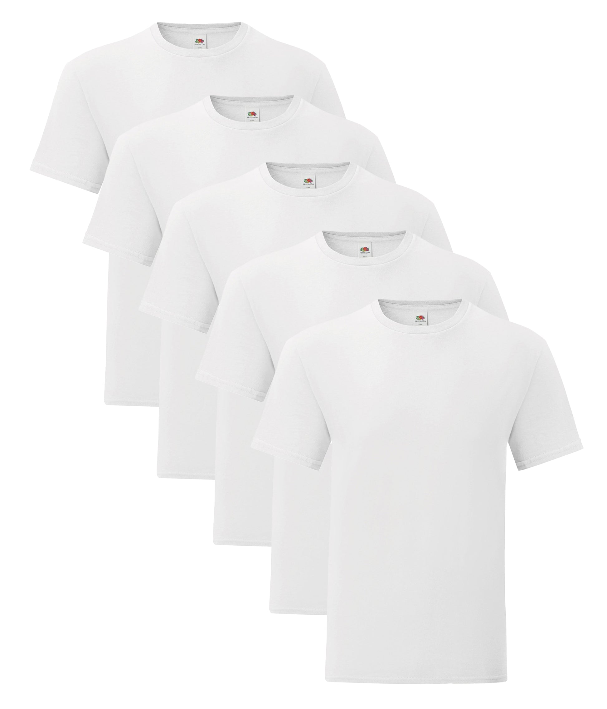 Fruit Of The Loom 61430 Iconic 150 T-Shirt 150gsm (pack of 5) Main color - COOZO