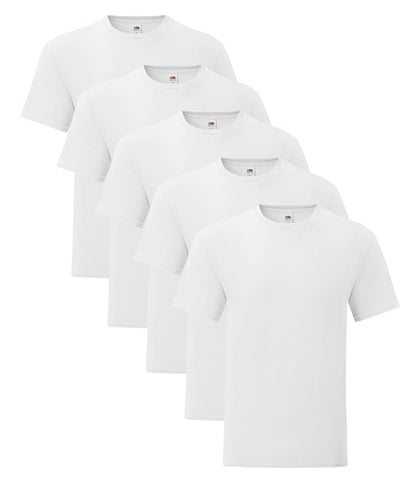 Fruit Of The Loom 61430 Iconic 150 T-Shirt 150gsm (pack of 5) Main color - COOZO