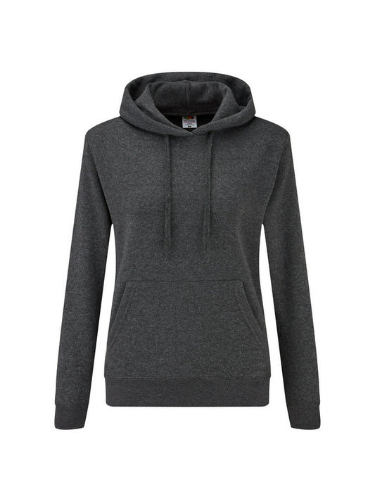 Fruit Of The Loom 62038 Ladies Classic Pocket Pullover Hooded Sweatshirt Other Color - COOZO