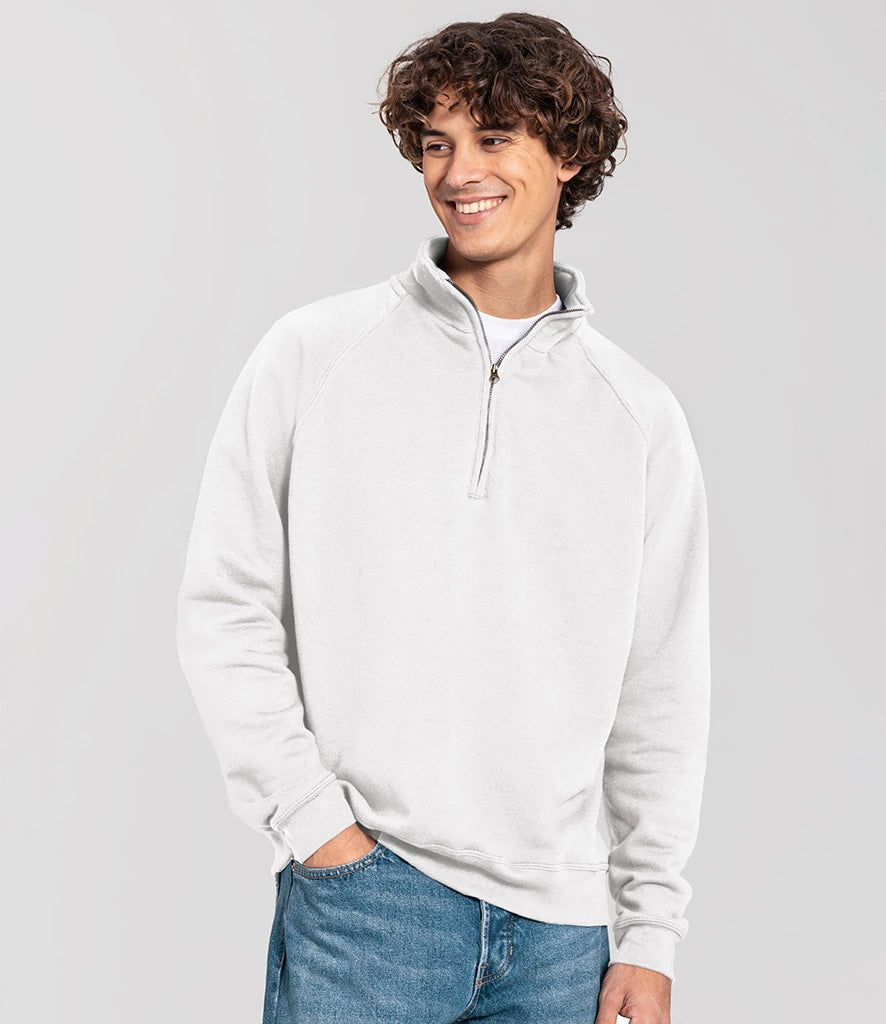 COOZO-Iconic Premium Zip Neck Sweat
