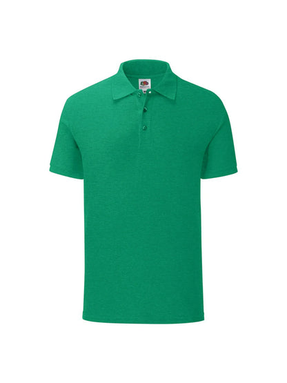 Fruit Of The Loom 63044 Mens Iconic Polo Shirt Heather Color - COOZO