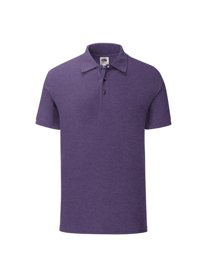 Fruit Of The Loom 63044 Mens Iconic Polo Shirt Heather Color - COOZO