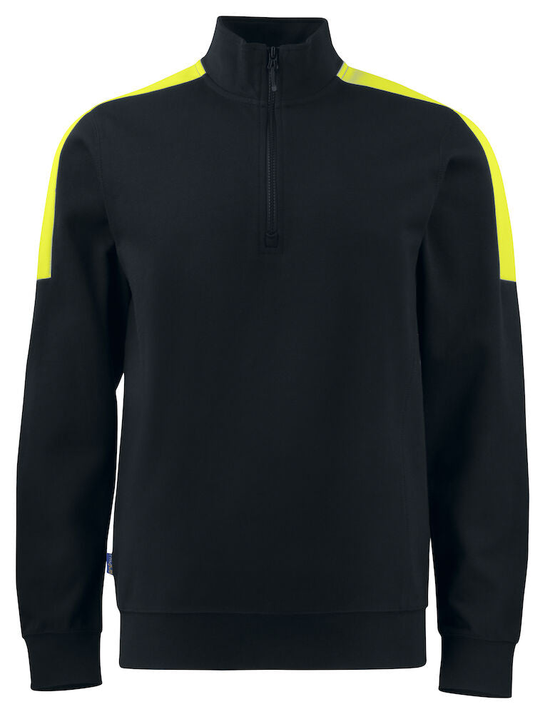 ProJob 642128 SWEATSHIRT, HALF ZIP - COOZO