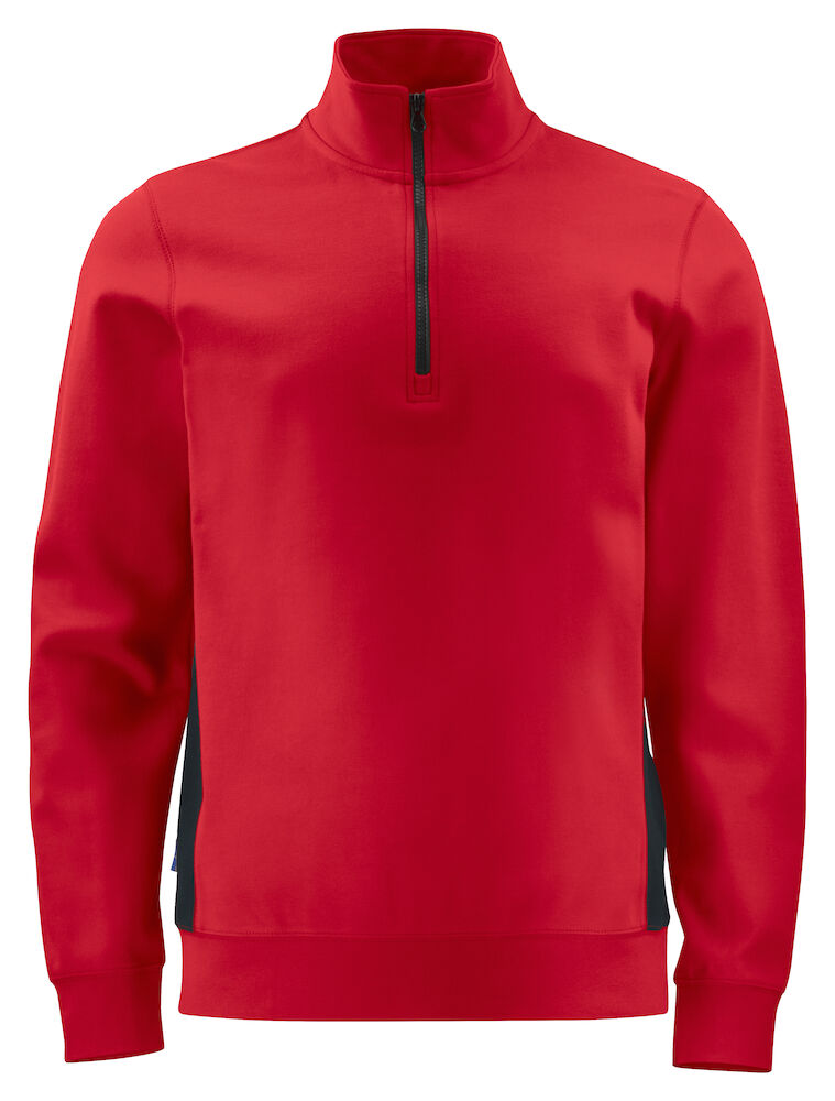 ProJob 642128 SWEATSHIRT, HALF ZIP - COOZO