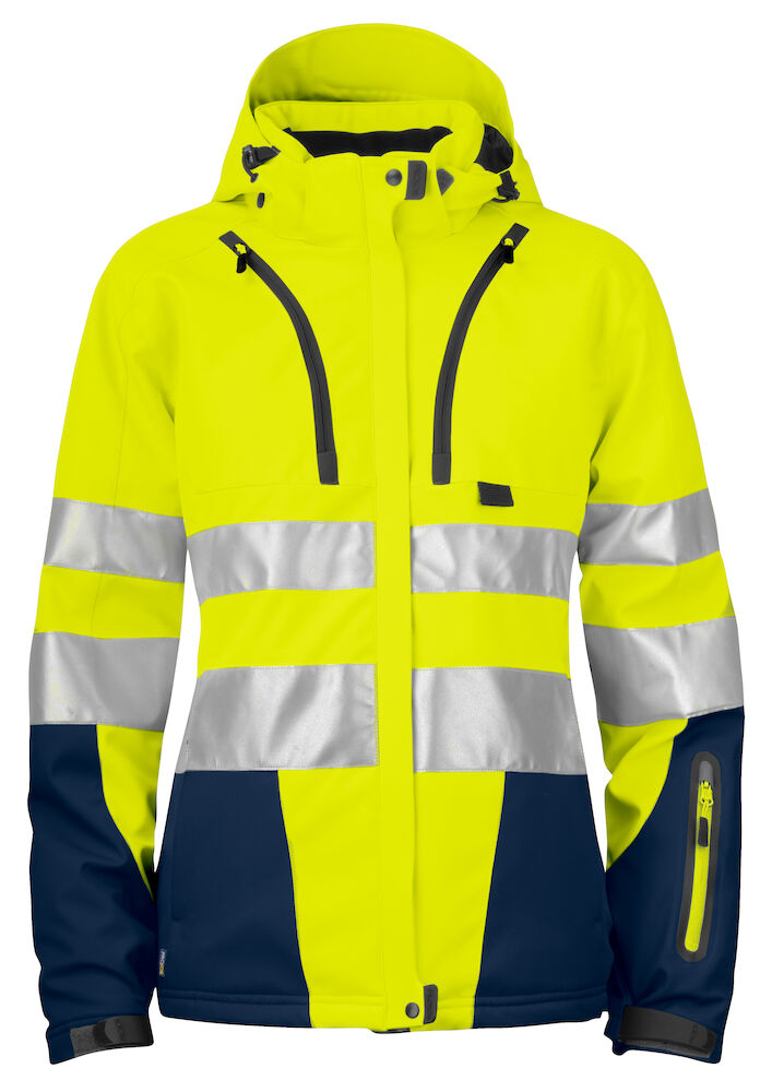 ProJob 646424 PADDED JACKET WOMEN¡äS EN ISO 20471 CLASS 3/2 - COOZO