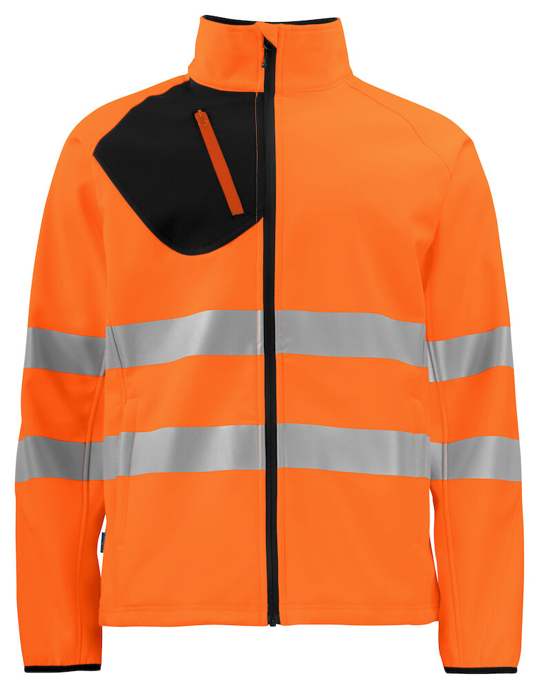ProJob 646432 SOFTSHELL JACKET EN ISO 20471 CLASS 3/2 - COOZO