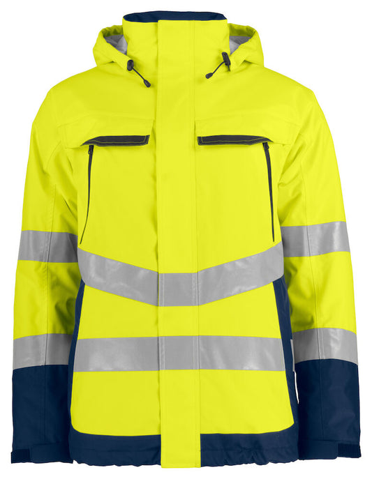 ProJob 646441 PADDED FUNCTIONAL JACKET EN ISO 20471 CLASS 3 - COOZO