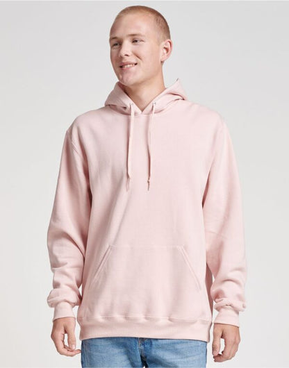 Jerzees 700M Unisex Eco Premium Hooded Sweatshirt 100% recycled polyester Moisture-wicking for all-day comfort - COOZO