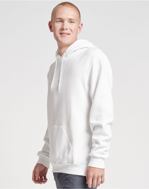 Jerzees 700M Unisex Eco Premium Hooded Sweatshirt 100% recycled polyester Moisture-wicking for all-day comfort - COOZO