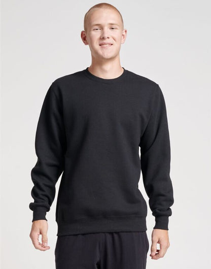 Jerzees 701M Unisex Eco Premium Sweatshirt 100% recycled polyester Moisture-wicking for all-day comfort - COOZO
