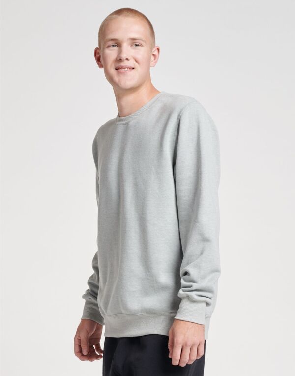 Jerzees 701M Unisex Eco Premium Sweatshirt 100% recycled polyester Moisture-wicking for all-day comfort - COOZO
