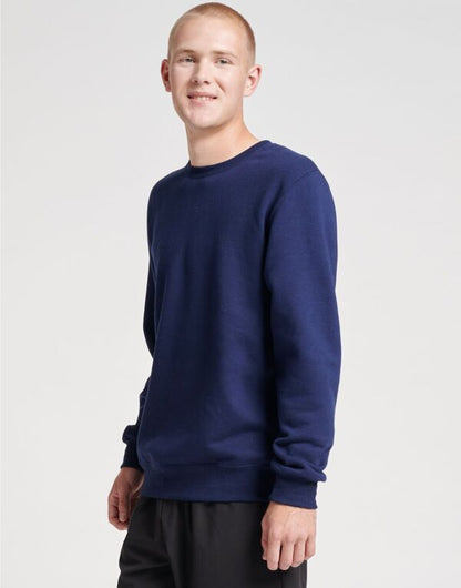 Jerzees 701M Unisex Eco Premium Sweatshirt 100% recycled polyester Moisture-wicking for all-day comfort - COOZO