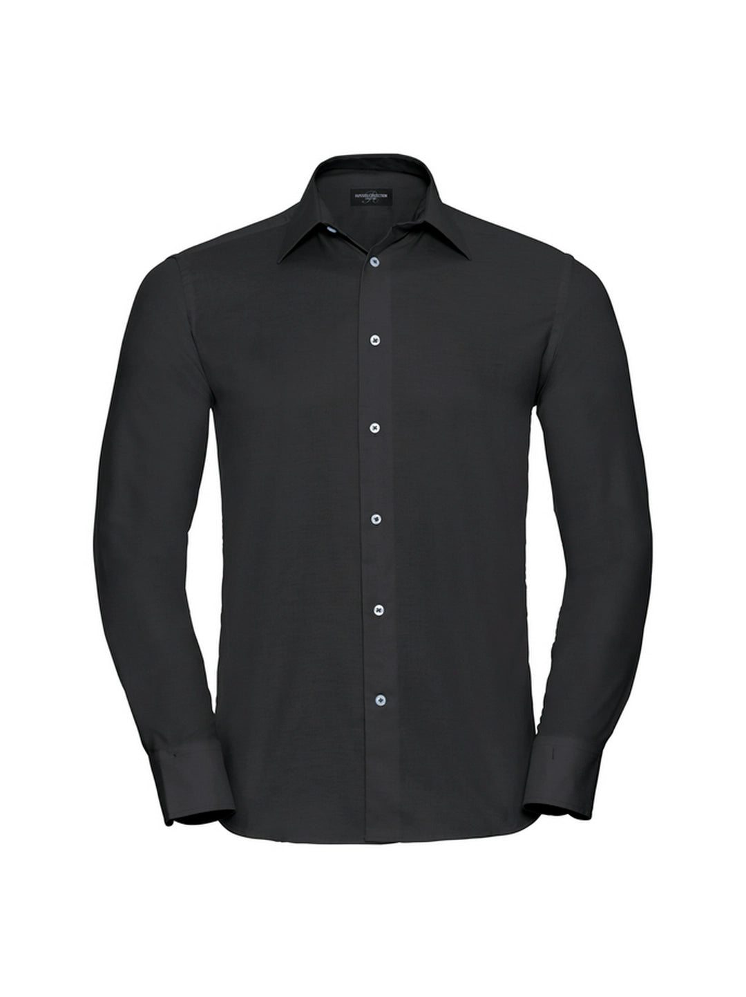 Russell Collection 922M Tailored Easy Care Long Sleeve Oxford Shirt 135gsm Mens - COOZO
