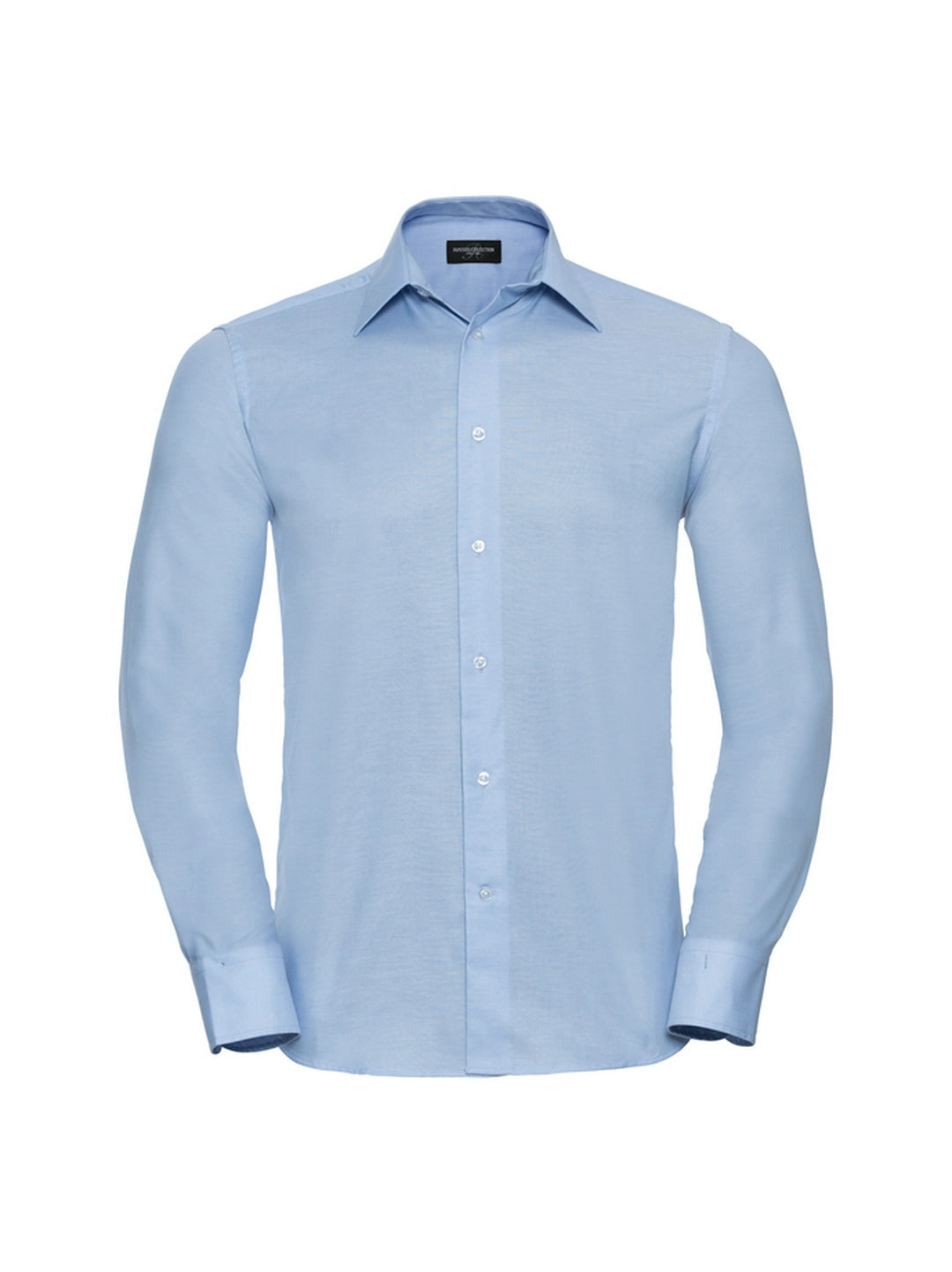 Russell Collection 922M Tailored Easy Care Long Sleeve Oxford Shirt 135gsm Mens - COOZO
