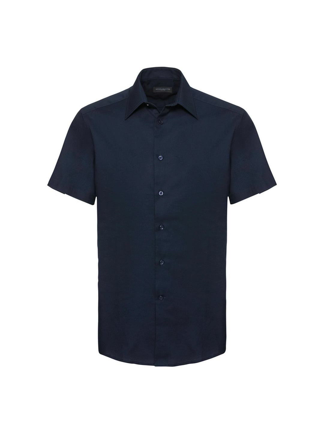 Russell Collection 923M Men's Short Sleeve Tailored Oxford Shirt - COOZO