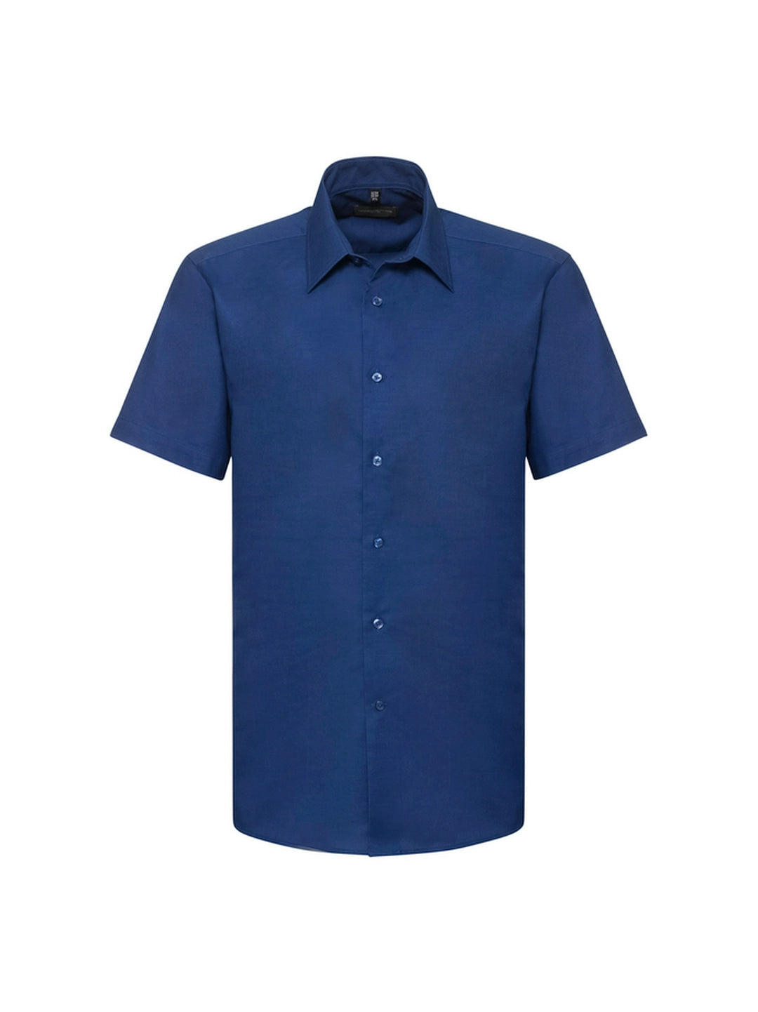 Russell Collection 923M Men's Short Sleeve Tailored Oxford Shirt - COOZO