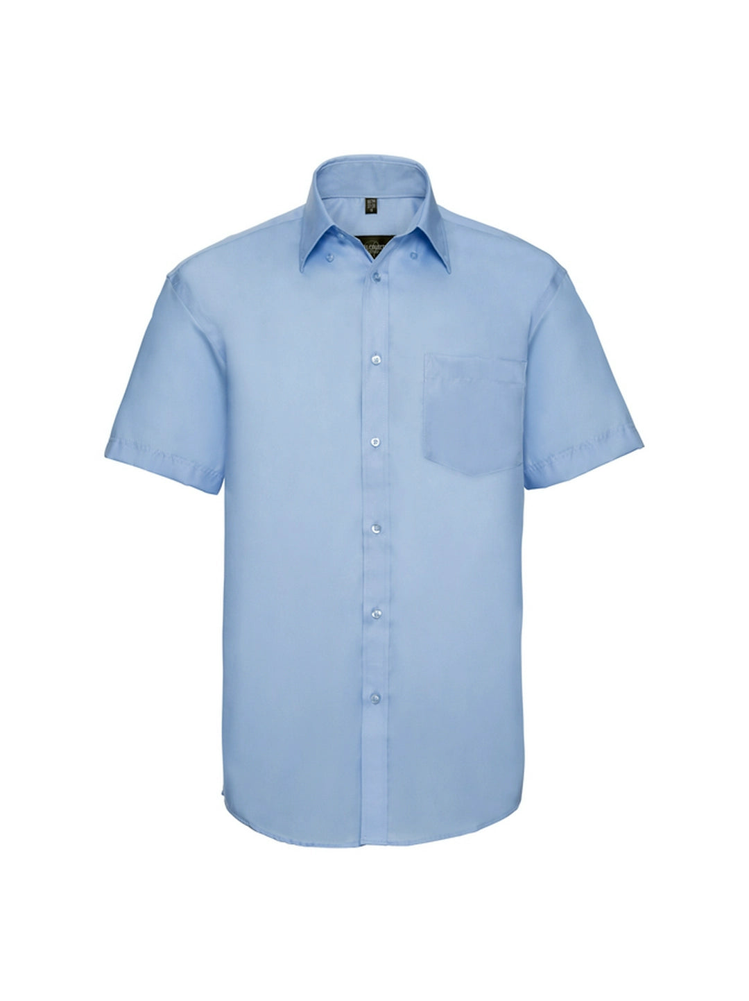 Russell Collection 957M Ultimate Non Iron Short Sleeve Twill Shirt 120gsm Mens - COOZO