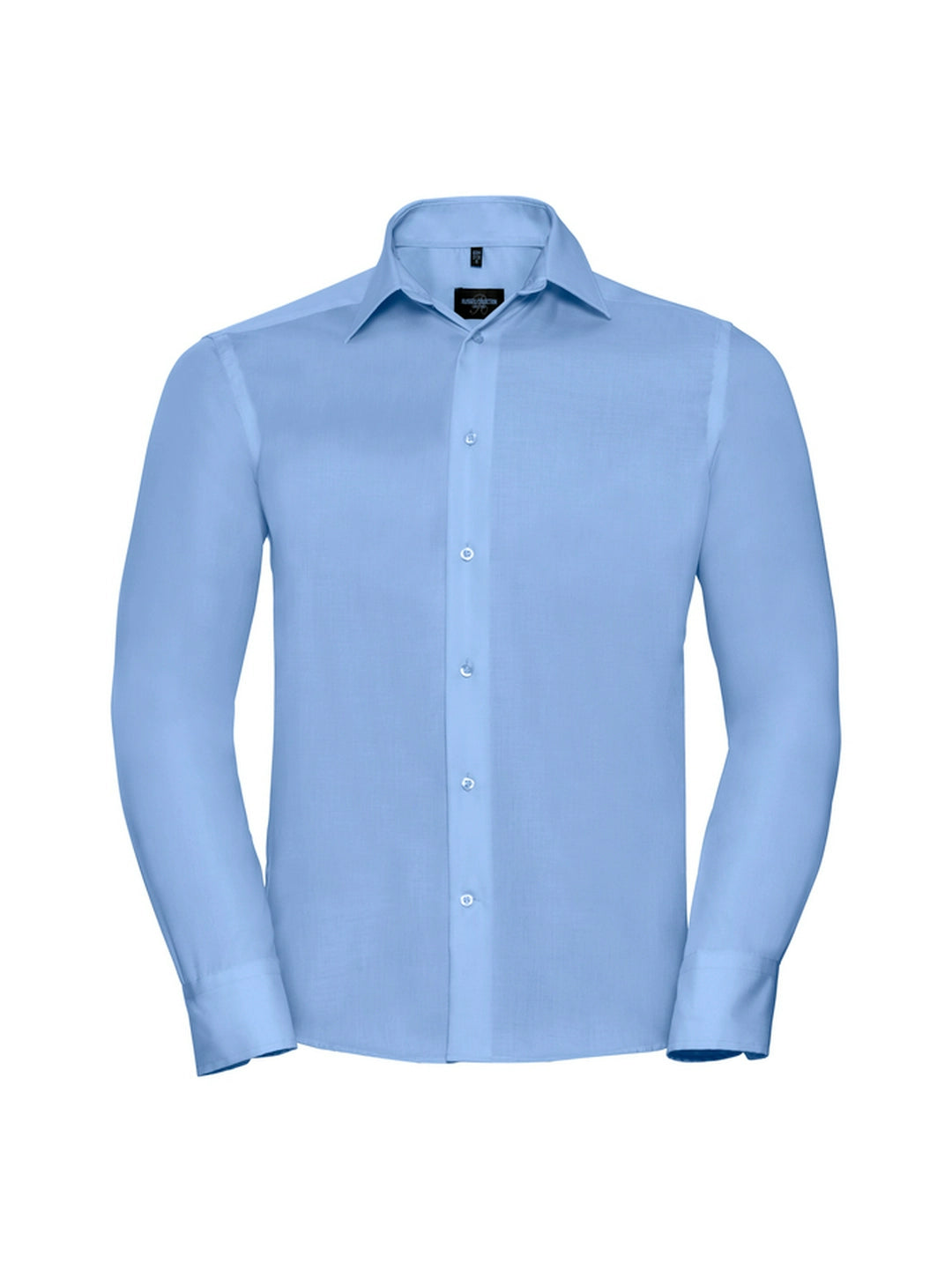 Russell Collection 958M Tailored Ultimate Non Iron Long Sleeve Twill Shirt 120gsm Mens - COOZO