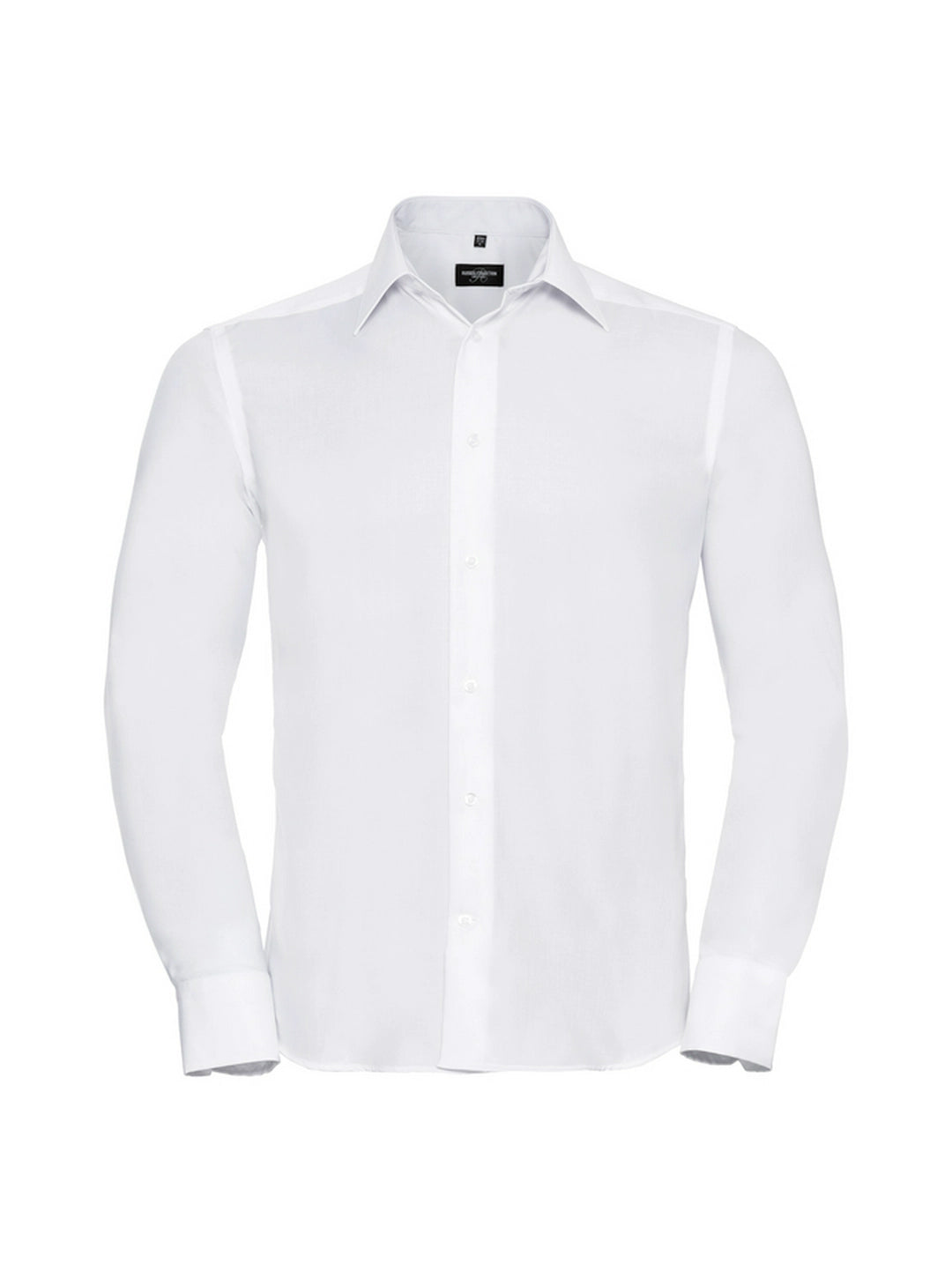 Russell Collection 958M Tailored Ultimate Non Iron Long Sleeve Twill Shirt 120gsm Mens - COOZO