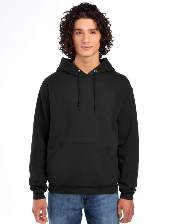 Jerzees 996M Unisex NuBlend Hooded Sweatshirt 2-ply hood with grommets - COOZO