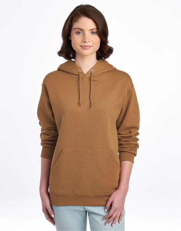 Jerzees 996M Unisex NuBlend Hooded Sweatshirt 2-ply hood with grommets - COOZO