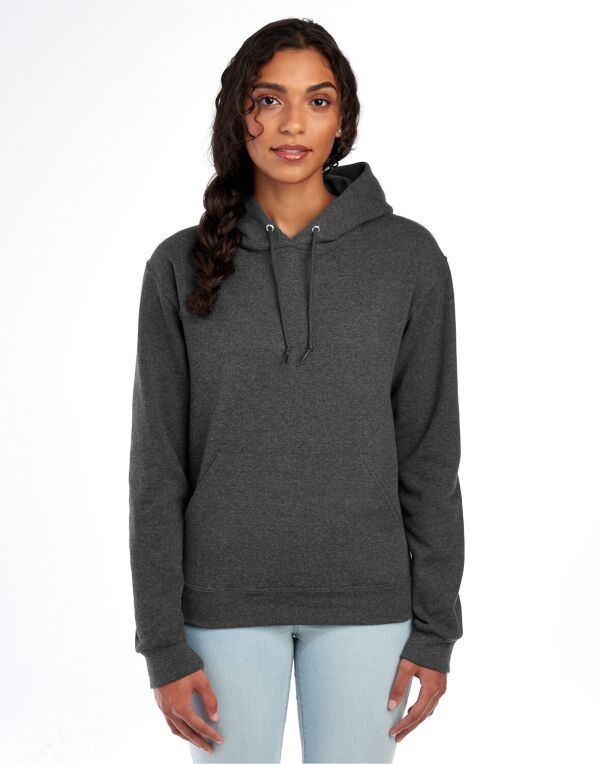 Jerzees 996M Unisex NuBlend Hooded Sweatshirt 2-ply hood with grommets - COOZO