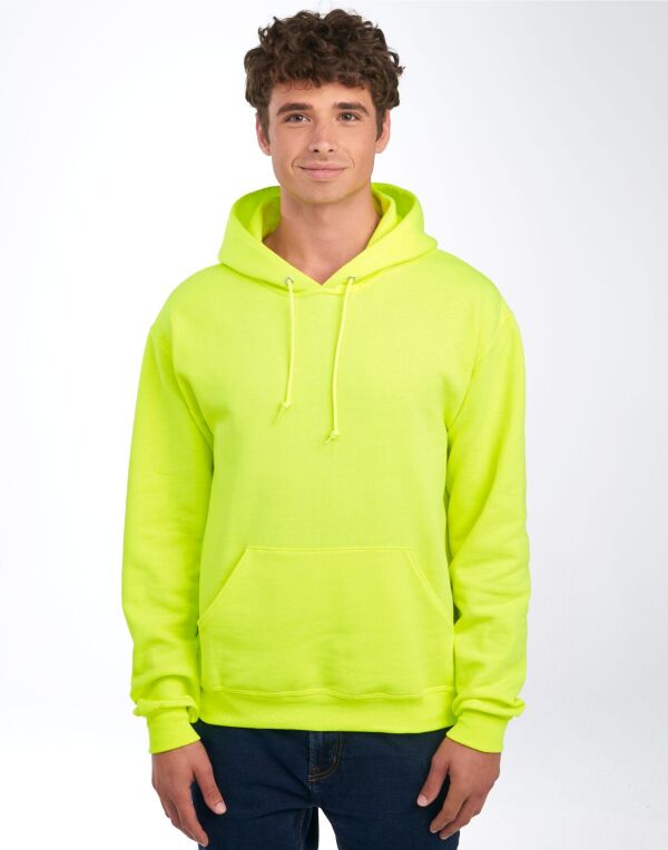 Jerzees 996M Unisex NuBlend Hooded Sweatshirt 2-ply hood with grommets - COOZO