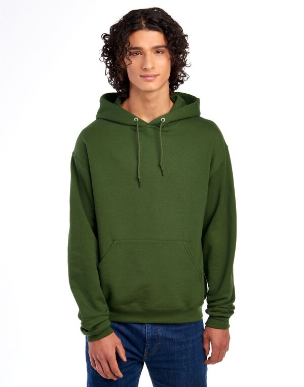 Jerzees 996M Unisex NuBlend Hooded Sweatshirt 2-ply hood with grommets - COOZO