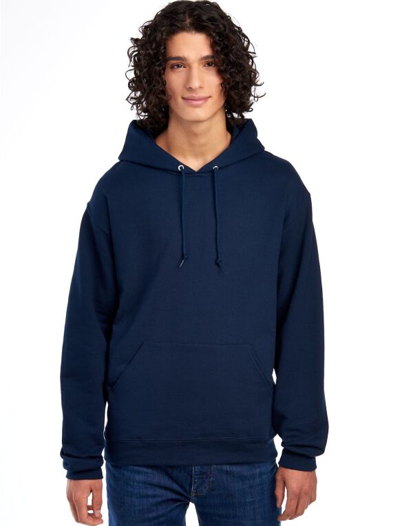 Jerzees 996M Unisex NuBlend Hooded Sweatshirt 2-ply hood with grommets - COOZO