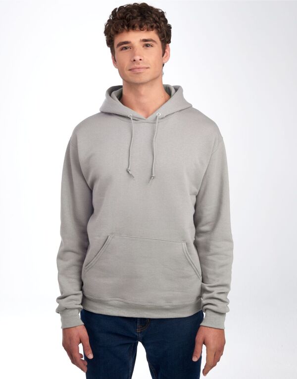 Jerzees 996M Unisex NuBlend Hooded Sweatshirt 2-ply hood with grommets - COOZO