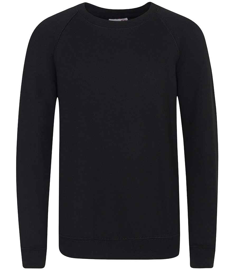 AWDis AC01J AWDis Academy Kids Raglan Sweatshirt - COOZO