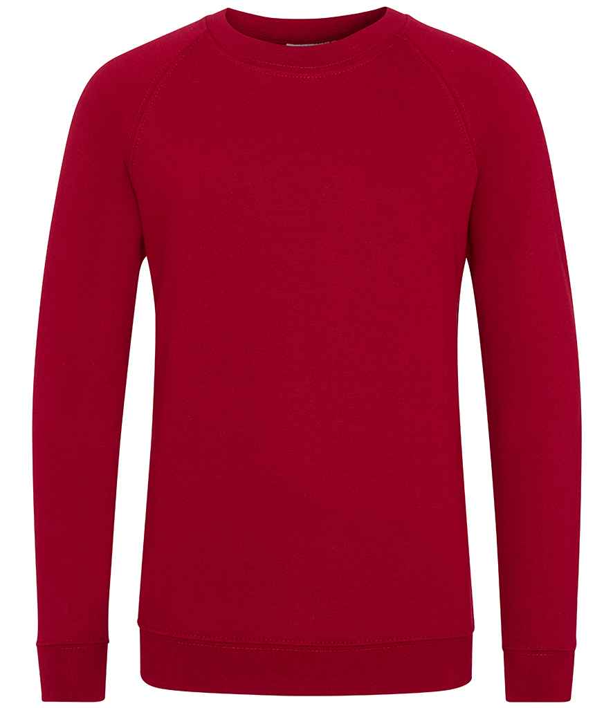 AWDis AC01J AWDis Academy Kids Raglan Sweatshirt - COOZO